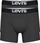 Boksera për burra Levi's Basic, set me 2 copë, gri dhe antracit