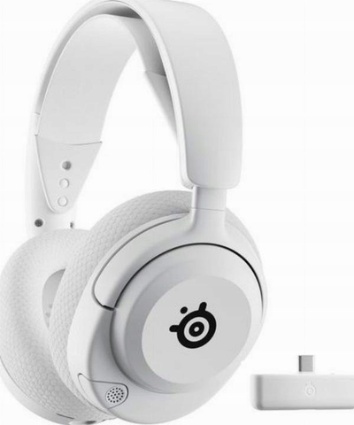 Kufje gaming SteelSeries Arctis Nova 5P Wireless, për PS5, pa kabllo, të bardha