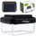 Lampë solare kopshti GreenBlue GB125, 60x40mm, LED dritë e bardhë e ngrohtë, e zezë