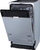 Enëlarëse Gorenje Black Line GV520E11, 45cm, 11 sete, e zezë