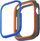 Mbështjellëse Uniq Moduo për Apple Watch 44/45mm, seri 4 5 6 7 SE 8, portokalli blu