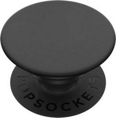 PopSockets PopGrip Држач и Стенд за Мобилен Телефон, Black