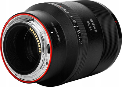 Objektiv Meike 85mm F1.4 STM për Nikon Z, full frame, i zi