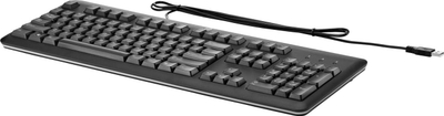 Tastierë HP QY776AA, USB, me kabllo, e zezë