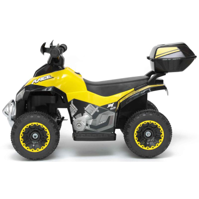 Quad elektrik për kalamaj Micron, 6V, 78.5 x 40.5 x 46 cm, i verdhë