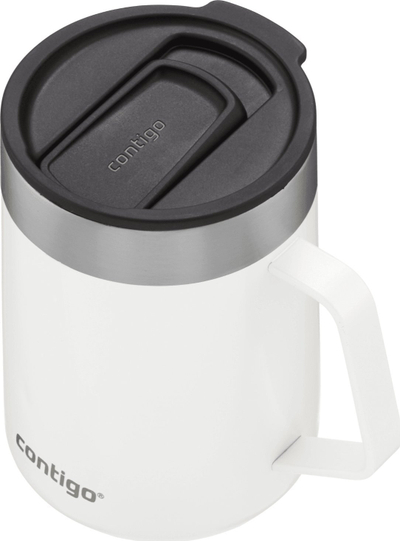 Termus Contigo Streeterville, 420ml, izolim vakum, i bardhë