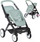 Karrocë lodër për kukulla Smoby Maxi-Cosi Twin Stroller, me dy ulëse, jeshile sage