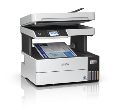 Мултифункционален печатач Epson EcoTank ET-5170, инкџет A4, безжичен, сив