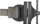 Mengene pune Light Fixed Bench Vise, 4" 100mm, bazë fikse, gri e errët