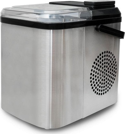 Prodhues akulli Cristall KS210, 12 kg 24 orë, 1.3L, ngjyrë argjendtë