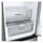 Frigorifer kombinim LG GBV3200CPY, 387L, No Frost, inox