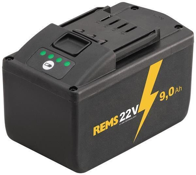 Bateri Li-Ion Rems R22 571583, 22V, 9.0Ah, e zezë
