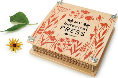 Shtypëse për lule Tender Leaf My Botanical Press, druri, për fëmijë 3+, shumëngjyrëshe