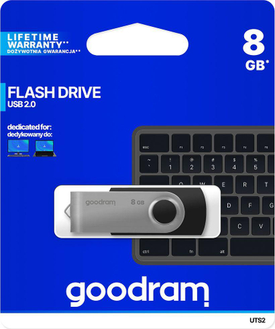Flash Drive GoodRam Twister 8 GB (UTS2-0080K0R11)