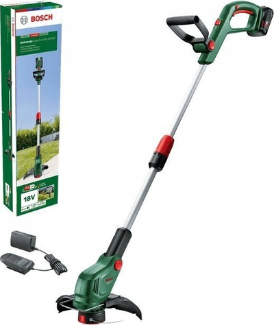 Trimer bari Bosch UniversalGrassCut 18V-26-500, 18V, diametër prerjeje 26 cm, jeshile