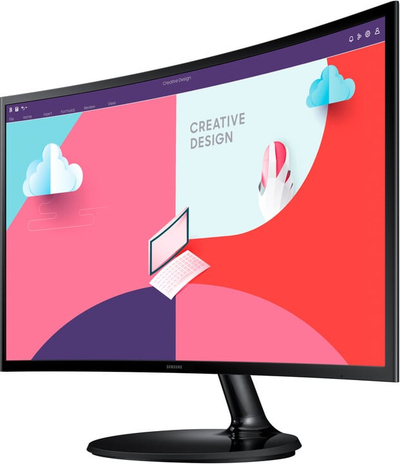 Monitor Samsung S360C - LED, 27", FHD, i zi