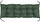 Jastëk KingGarden për stol kopshti, 120x40 cm, jeshil