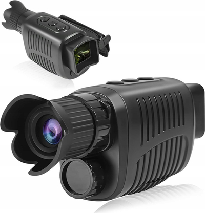 Monokular nate Apexel APL NV007, 10x 24mm, LCD 1.5", 10MP 1080p, IP56