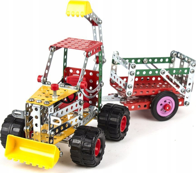Set ndërtimi metalik TechnoK 3879, 289 copa, mjete ndërtimi
