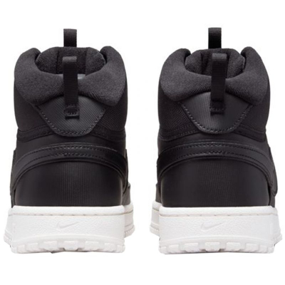 Këpucë sport Nike Court Vision Mid, të zeza Phantom