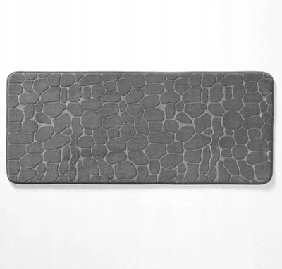 Shilte banjoje Douceur D'Intérieur Ricochet, mikrofibër, 50 x 120 cm, ngjyrë antracit