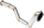 Downpipe RM Motors për Subaru Impreza WRX STI 2.5, inox, diametër 76.1 mm, argjendtë