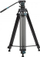 Tripod video Fotopro DV-3A, alumini, kokë fluide 360°, i zi