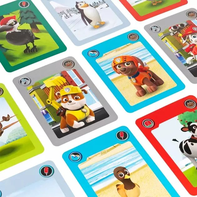 Lojë tavoline Spin Master Hedbanz Junior Paw Patrol, për kalamaj, shumëngjyrëshe