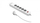 Zgjatues energjie SQUALL PD20, 5 priza, 2x USB 20W, 1.4 m, i bardhë