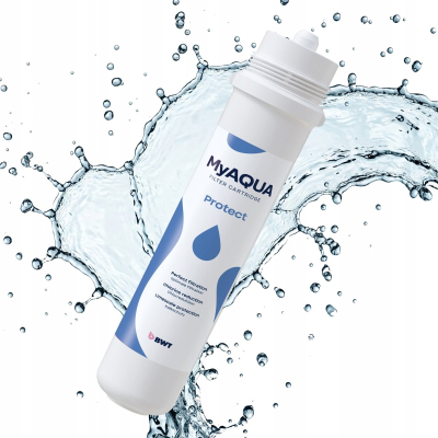 Kartrixh filtri uji BWT MyAQUA Protect Urban 2.0, për zbutje uji, kundër papastërtive dhe klorit