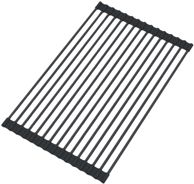 Tabaka kulluese Pyramis Folding Steel Mat Black Edition, çelik inox, e palosshme, e zezë