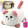 Lodër pelushi interaktive LEAN Toys Interactive White Kitten, me tinguj dhe lëvizje, me biberon, e bardhë