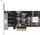 Kartë rrjeti Delock PCIe x4, 4x RJ45, 1 Gbit LAN