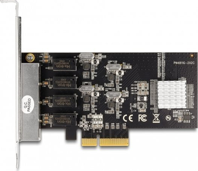 Kartë rrjeti Delock PCIe x4, 4x RJ45, 1 Gbit LAN