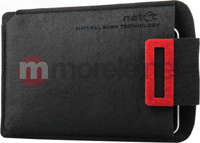 Futrollë tablet Natec Sheep NET-0409, 7", universale, e zezë me të kuqe