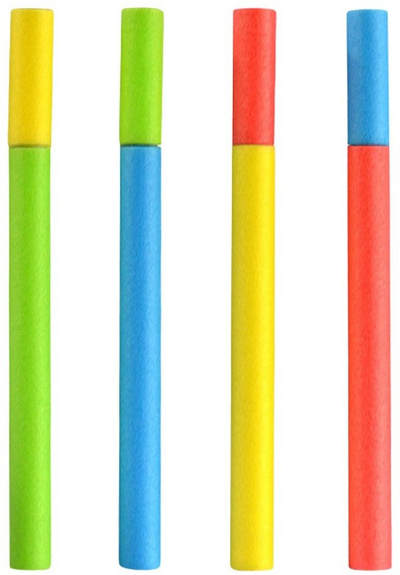 Lodër me ujë Lean Toys Foam Syringe Water Launcher, shiringë uji me shkumë, shumëngjyrëshe