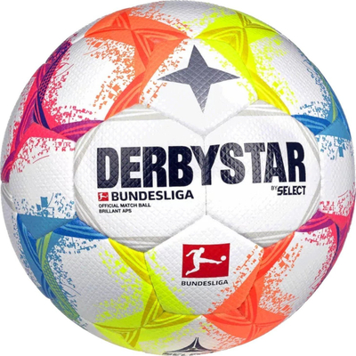 Top futbolli Derbystar Bundesliga Brillant APS V22, madhësia 5, shumëngjyrësh