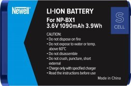 Bateri Newell SupraCell Protect NP-BX1, 1090 mAh, për Sony, blu