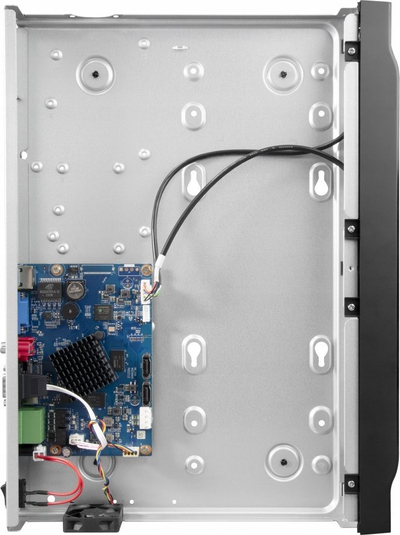 Regjistrues IP BCS NVR0802, 8 kanale, 4K, ngjyrë e zezë