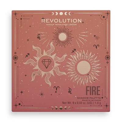 Paletë grimi për sy Revolution Fantasy Fire Eyeshadow, 9 g