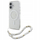 Këllëf telefoni Guess GUHMP16MHGCRELST për iPhone 16 Plus 6.7", me MagSafe, me rruaza, transparent