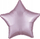 Balonë ylli Silk Lustre Star, rozë