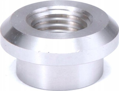 Nipël saldimi TurboWorks 1/4" NPT, alumin, argjendt