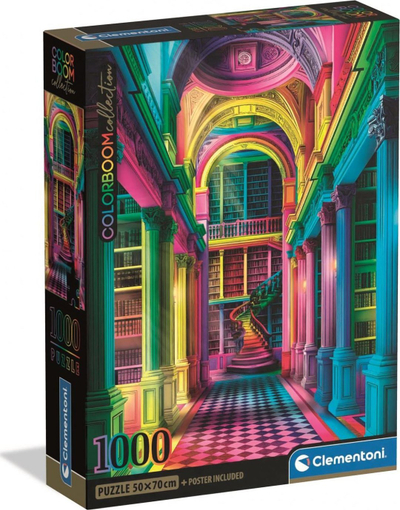 Puzzle Clementoni Colorboom, 1000 copa, shumëngjyrësh