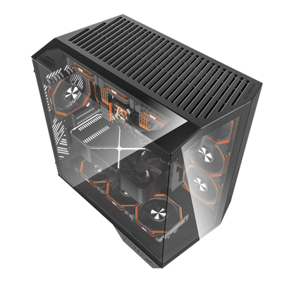 Kasë Darkflash DY470, Mid-Tower, e zezë