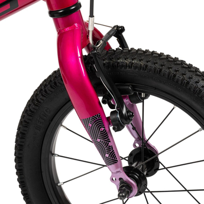 Biçikletë fëmijësh Huffy Literide 14", rrota ndihmëse, rozë
