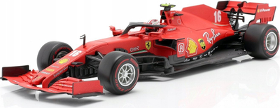 Model makine Bburago Ferrari SF1000 Vettel 2020, shkallë 1:18, i kuq