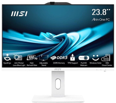Kompjuter All in One MSI PRO AP241P 14M, Intel Core i5 14400, 16GB RAM, 500GB SSD, i zi