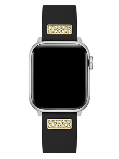 Rrip silikoni Guess për orë Apple 38/4-/41 mm, i zi