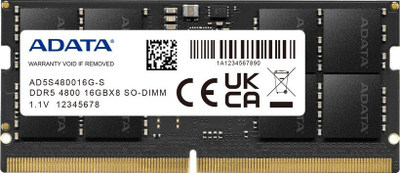 Memorie RAM ADATA Premier DDR5, 32GB, 4800MHz, jeshile